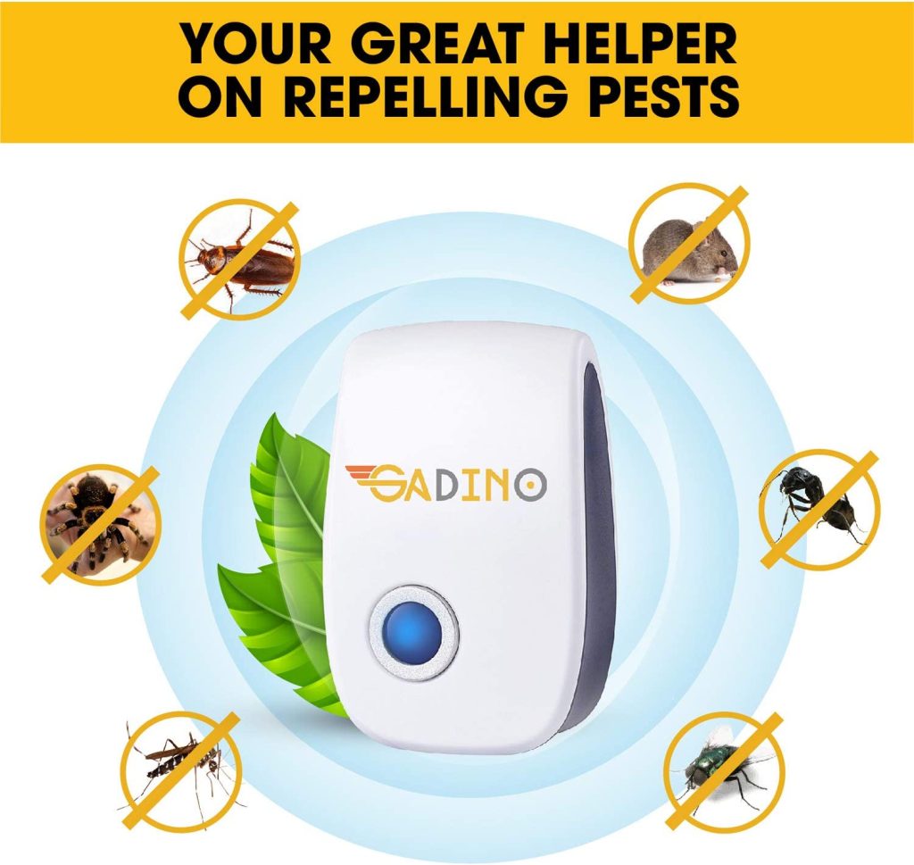 RUNADI Electronic Pest Control Devices Ultrasonic Pest Repeller Runadi