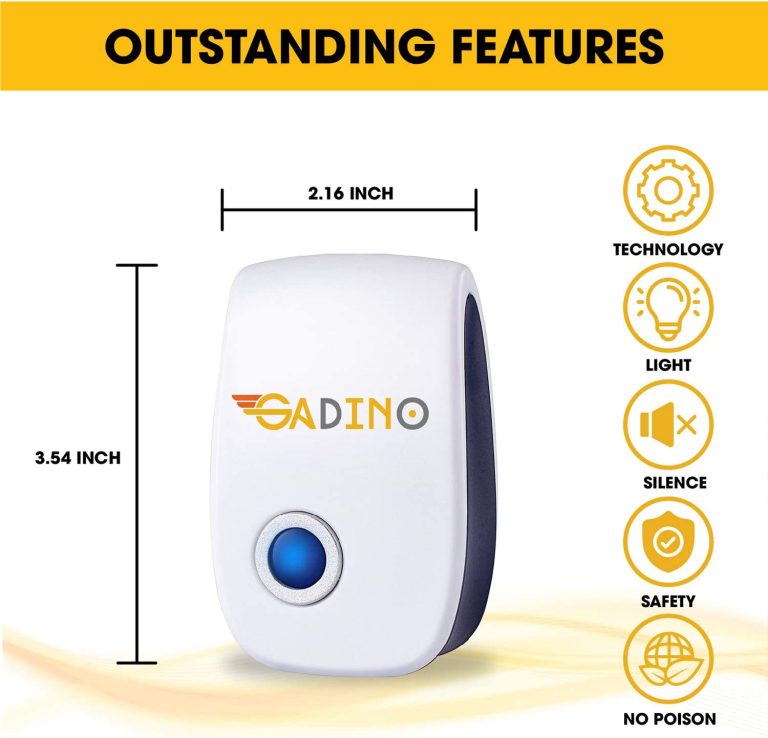 RUNADI Electronic Pest Control Devices Ultrasonic Pest Repeller Runadi