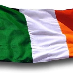 US Flag Factory 3×5 FT Ireland Irish Flag (Sewn Stripes) Outdoor SolarMax Nylon – Made in America – Premium Quality