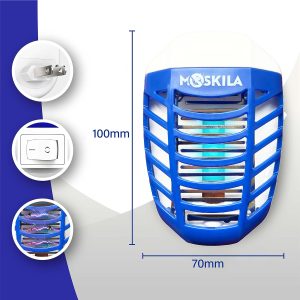 6 Packs Indoor Bug Zapper for Home – Mosquito Zapper Indoor – Indoor Mosquito Zapper for Home – Bug Zapper Indoor Plug in – Bug Zapper Mosquito – Electrify Bug Zapper – Portable Mosquito Zapper
