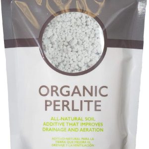 Organic Perlite by Perfect Plants — 1qt. Natural Soil Additive for Indoor & Outdoor Container Plants — Enhanced Drainage for Optimal Growth