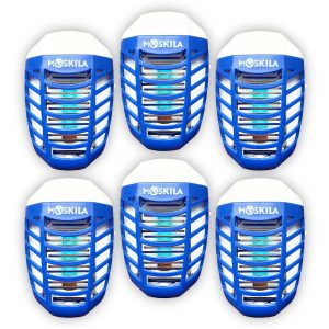 6 Packs Indoor Bug Zapper for Home – Mosquito Zapper Indoor – Indoor Mosquito Zapper for Home – Bug Zapper Indoor Plug in – Bug Zapper Mosquito – Electrify Bug Zapper – Portable Mosquito Zapper