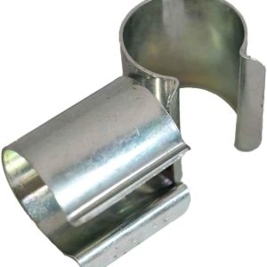 Pack of 20 Zinc Coated Metal Greenhouse Clips 25mm x 30mm