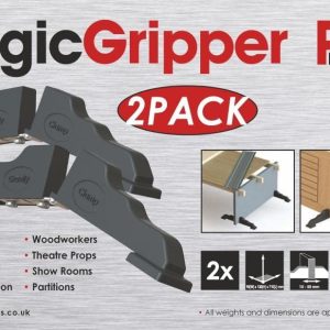 Magic Gripper Adjustable Door Clamp 2 Pack by Pro-fit Innovations