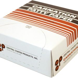 Carnation Patty Paper – Box of 1000 Sheets: Single Box, 5.5″ x 5.5″