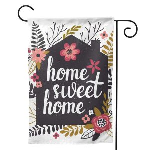 Custom Garden Flag, Personalized Yard Flags Decor, Add Your Own Picture/Text House Lawn Banner Double Sided Home Wall Decoration 12.5″x18″